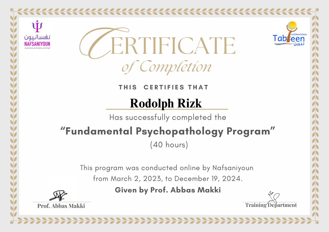 Certification 2